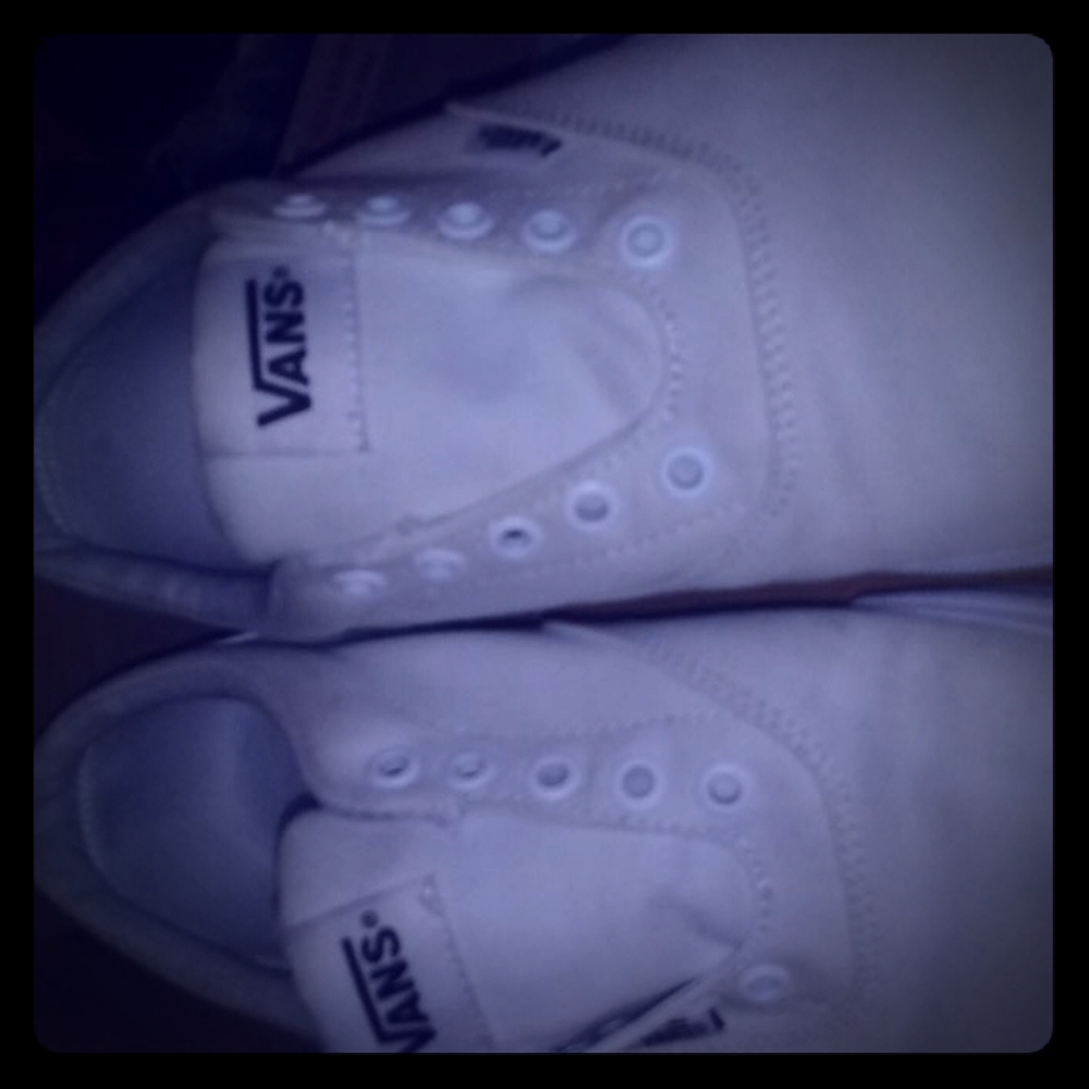 Triple-White VANS 10.5